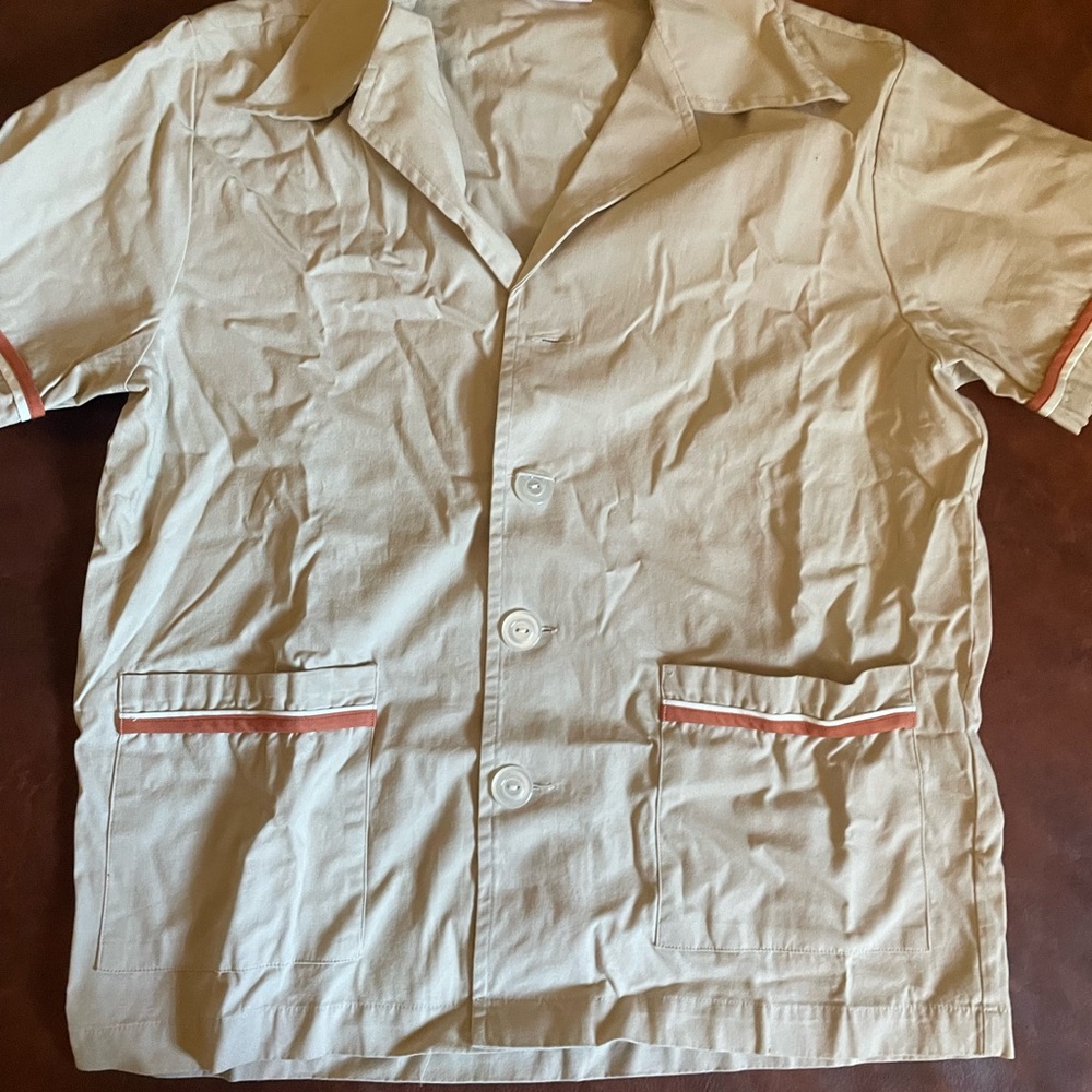 Men's Beige Hammies Cabana Shirt
